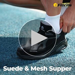 【新品未使用】 WHITLAM DEVON 1st RUN 1 of 300 FitVille Extra Wide Walking Shoes for Men Wide Width Air